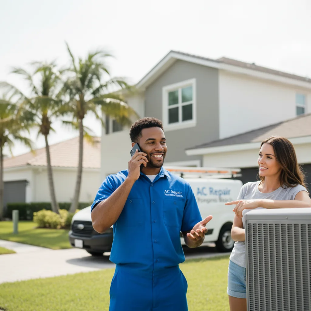 AC Repair Pompano Beach customer support in South Saint Paul